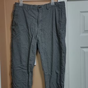 Banana Republic Grey Stripe Pants 34x34